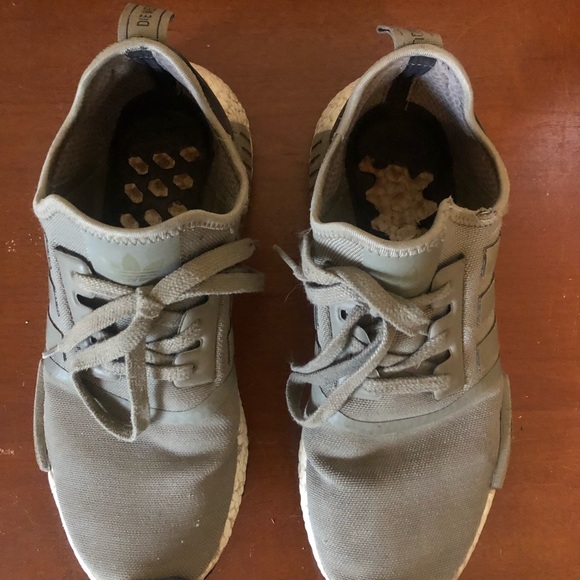 Adidas NMD Used Size 8 Green - Picture 4 of 6